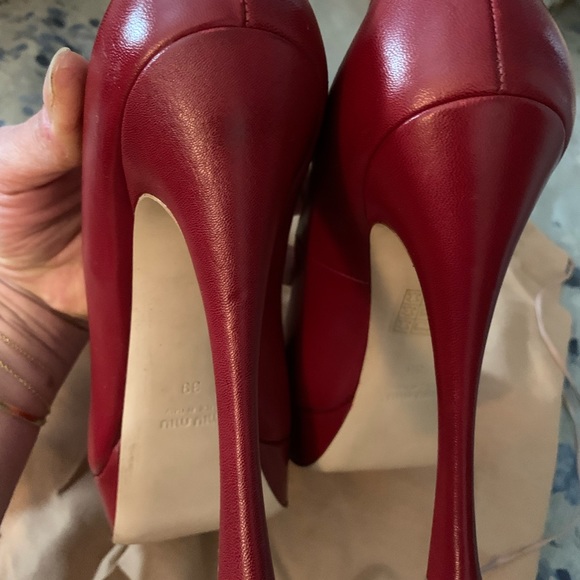 Brand New Gorgeous Miu Miu  Heels! - Picture 4 of 6